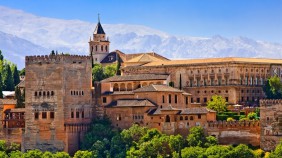 Die Alhambra in Spanien